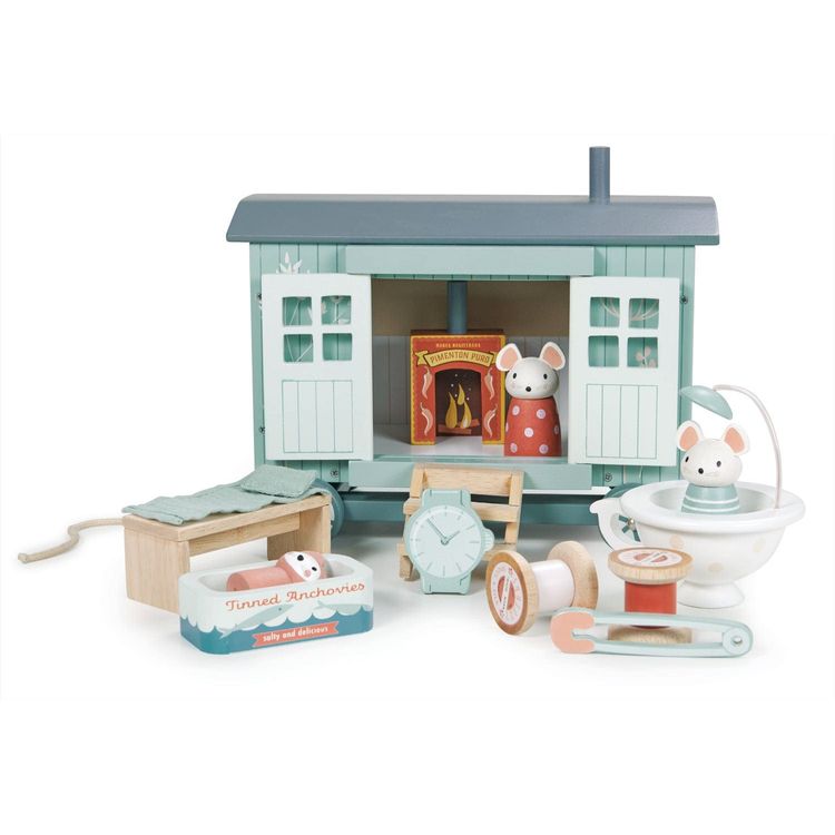 Tender Leaf Toys Preschool Secret Meadow Shepherd's Hut