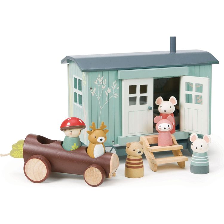 Tender Leaf Toys Preschool Secret Meadow Shepherd's Hut