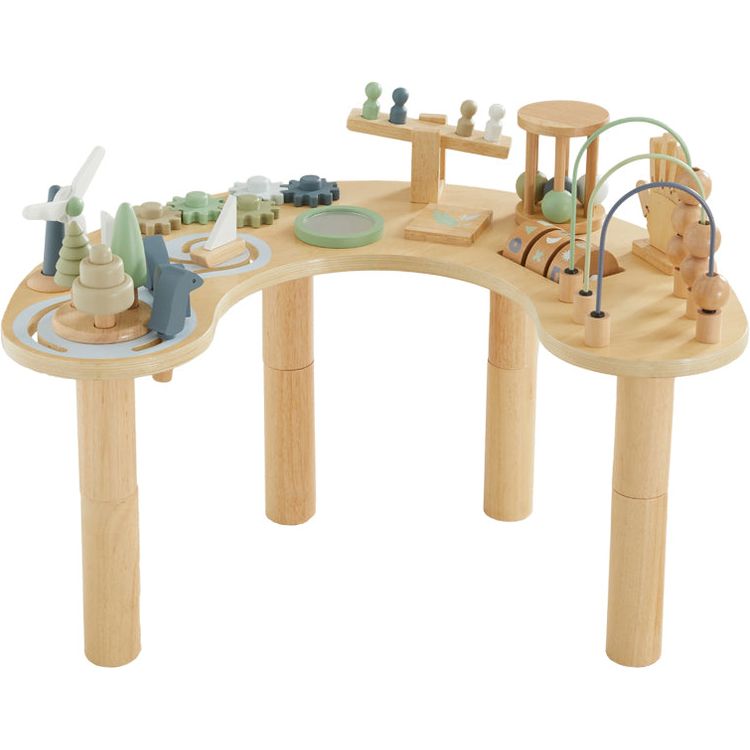 Wonder & Wise Infants Hi-Lo Wood Activity Table