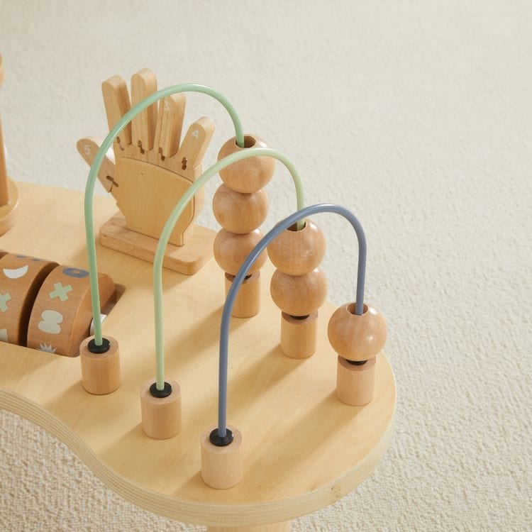 Wonder & Wise Infants Hi-Lo Wood Activity Table