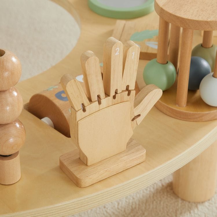 Wonder & Wise Infants Hi-Lo Wood Activity Table