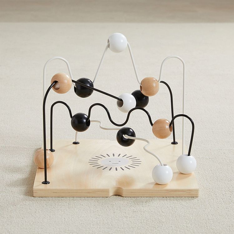 Wonder & Wise Preschool Wooden Activity Busy Box