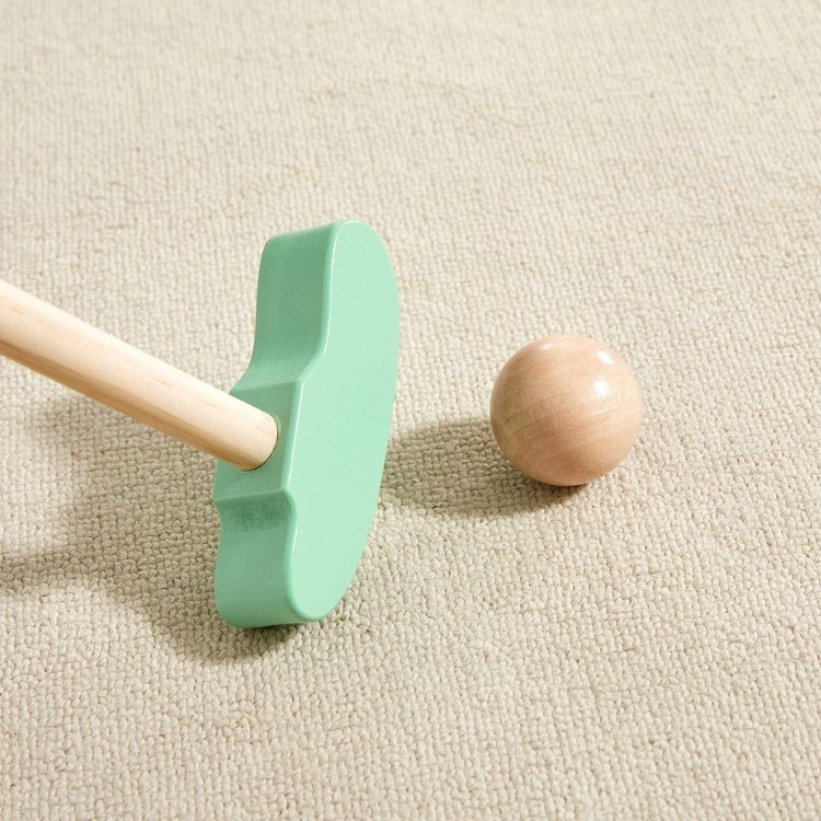 Wonder & Wise Preschool Wooden Putt Putt Golf Set