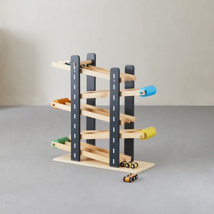 Wonder & Wise Preschool Wooden Racing Track