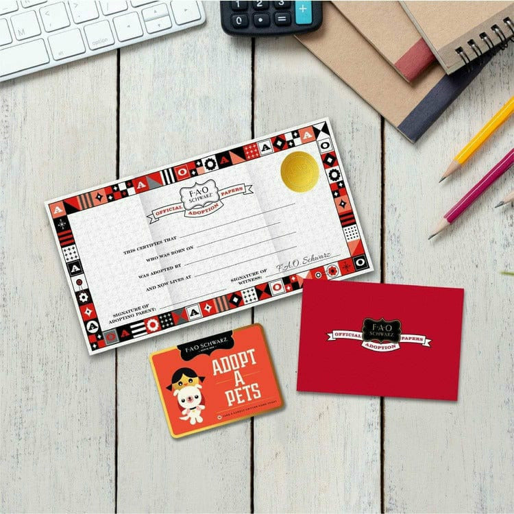 FAO Schwarz - Adopt A Pets 15" Plush Lying Baby Sloth - Plush