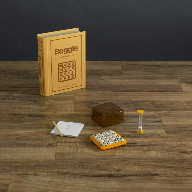 WS Game Company - Boggle Vintage Bookshelf Edition - Games