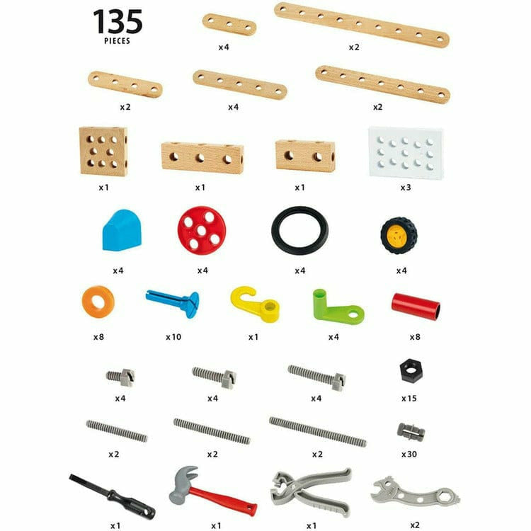 Brio - Builder Construction Set Building Kit - Preschool