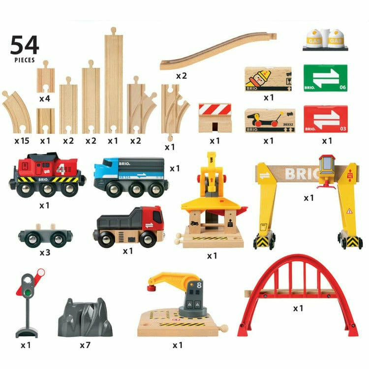 Brio - Cargo Railway Deluxe Set - Preschool