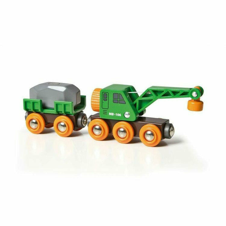Brio - Clever Crane Wagon - Preschool