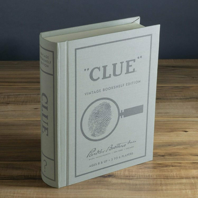 WS Game Company - Clue Vintage Bookshelf Edition - Games