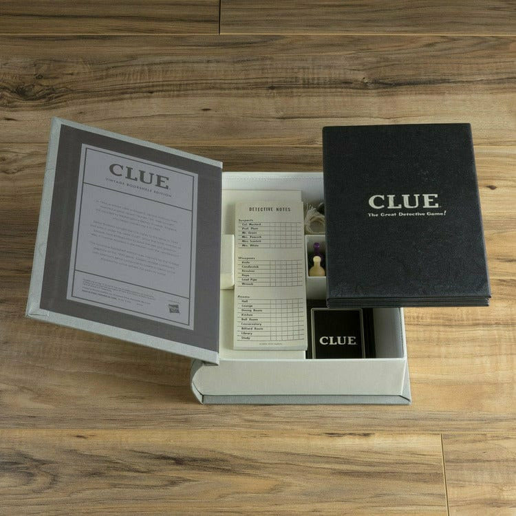 WS Game Company - Clue Vintage Bookshelf Edition - Games