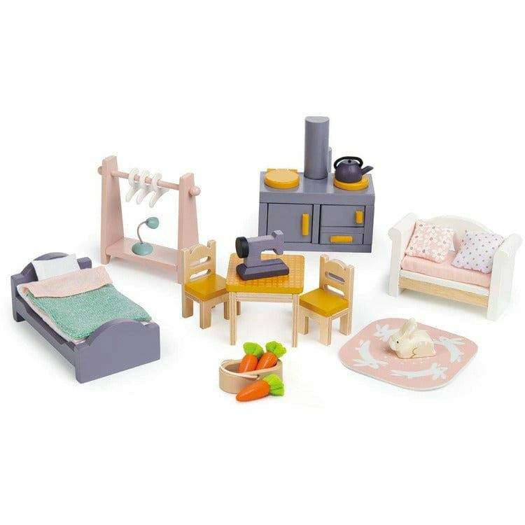 Tender Leaf Toys - Cottontail Cottage Dollhouse - Preschool