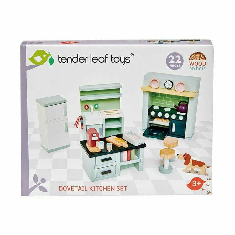 Tender Leaf Toys - Dollhouse Kitchen Furniture - Dolls