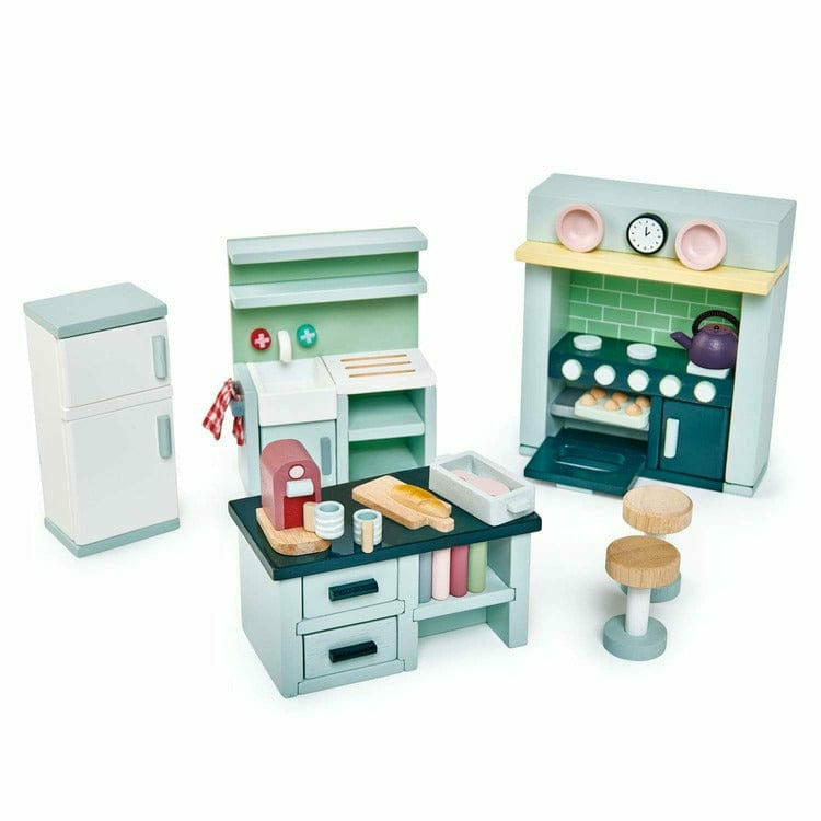 Tender Leaf Toys - Dollhouse Kitchen Furniture - Dolls