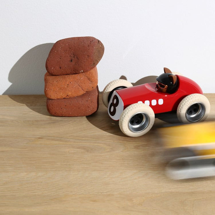 Playforever - Egg Roadster Hardy Car Toy - Red - Vehicles
