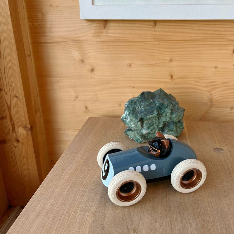 Playforever - Egg Roadster Scrambler Car Toy - Grey/Blue - Vehicles