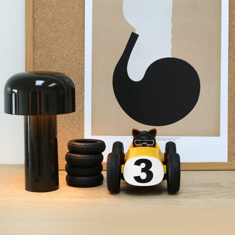 Playforever - Egg Roadster Sunnyside Car Toy - Yellow - Vehicles