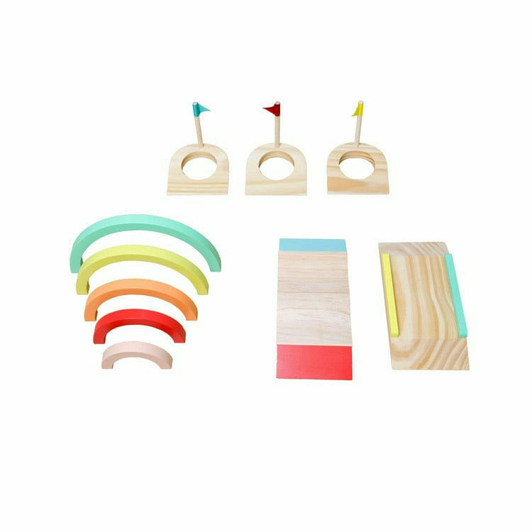 Wonder & Wise - Good Wood Mini Golf Game - Preschool