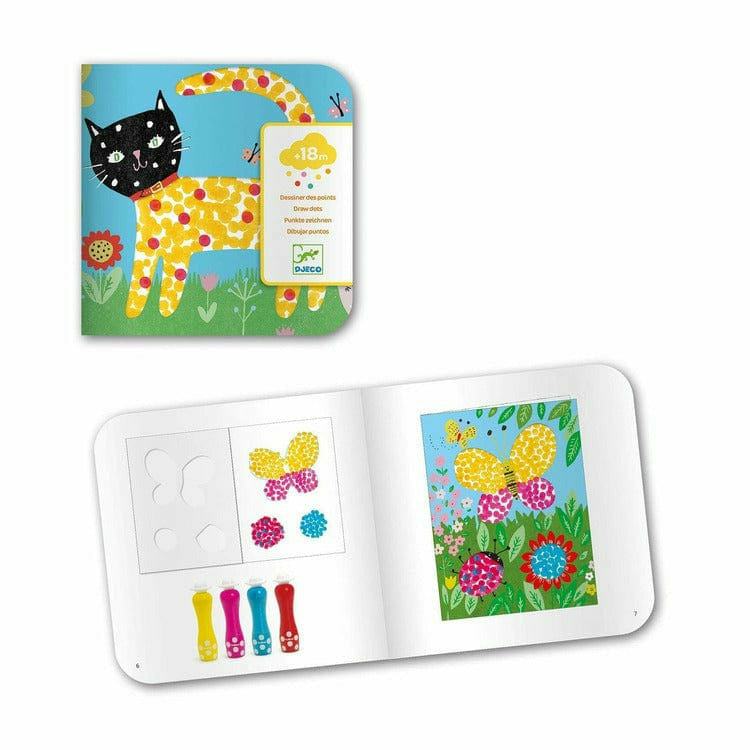 Djeco - LPA Painting Small Dot Painting - Creativity