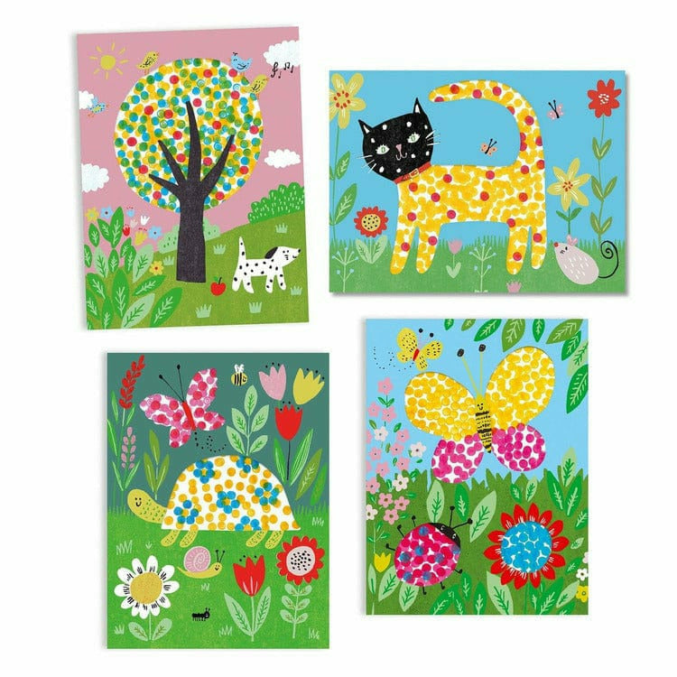Djeco - LPA Painting Small Dot Painting - Creativity