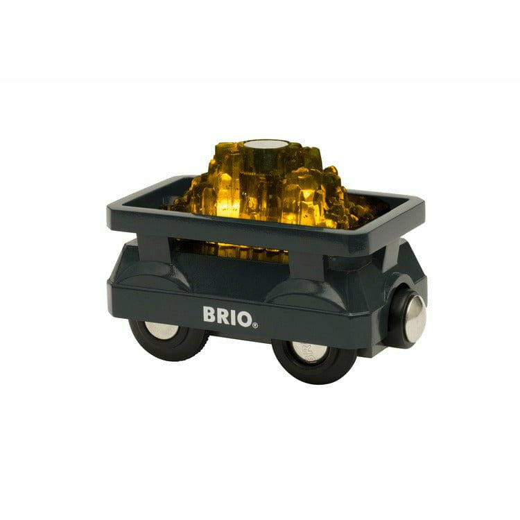 Brio - Light Up Gold Wagon - Preschool