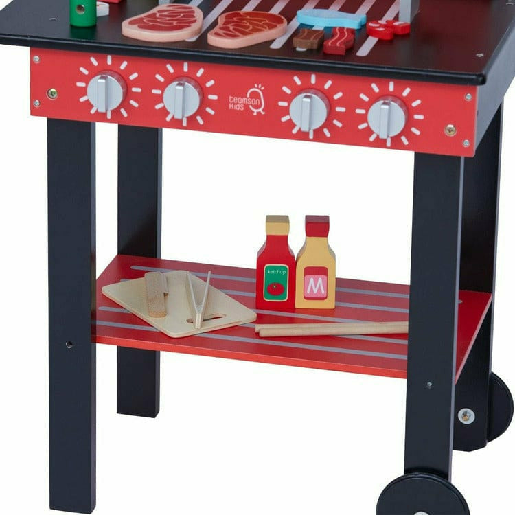 Teamson Kids - Little Helper Backyard BBQ Play Stand - Preschool