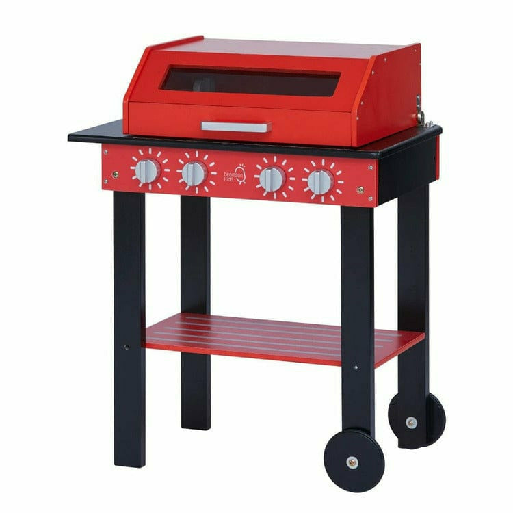 Teamson Kids - Little Helper Backyard BBQ Play Stand - Preschool