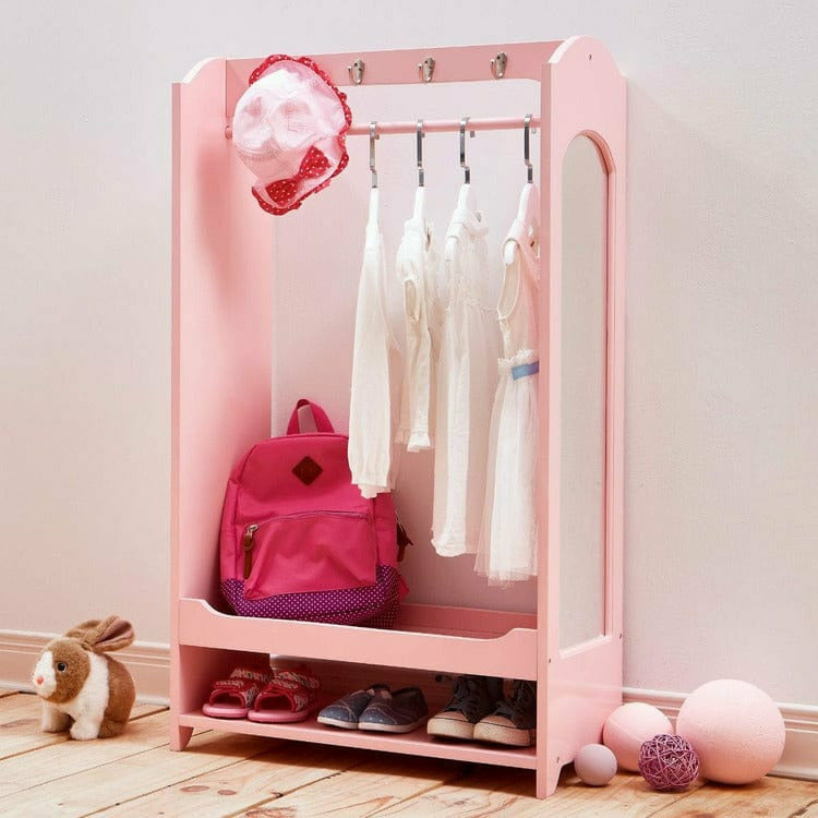 Teamson Kids - Little Princess Bella Toy Dress Up Unit - Pink - Room Decor
