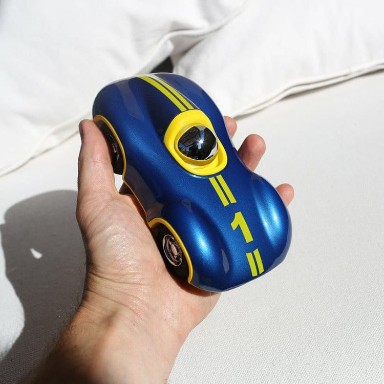 Playforever - Mini Speedy Le Mans Car Toy - Blue - Vehicles