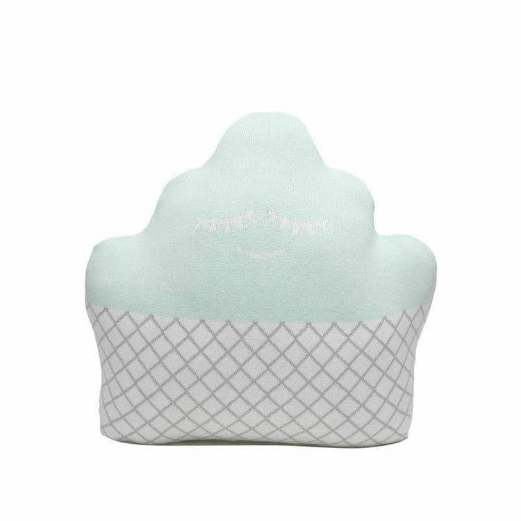 Rian Tricot - Mint Cupcake Pillow - Room Decor