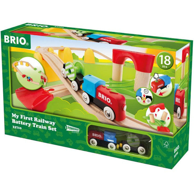 Brio - My First Railway Battery Operated Train Set - Preschool