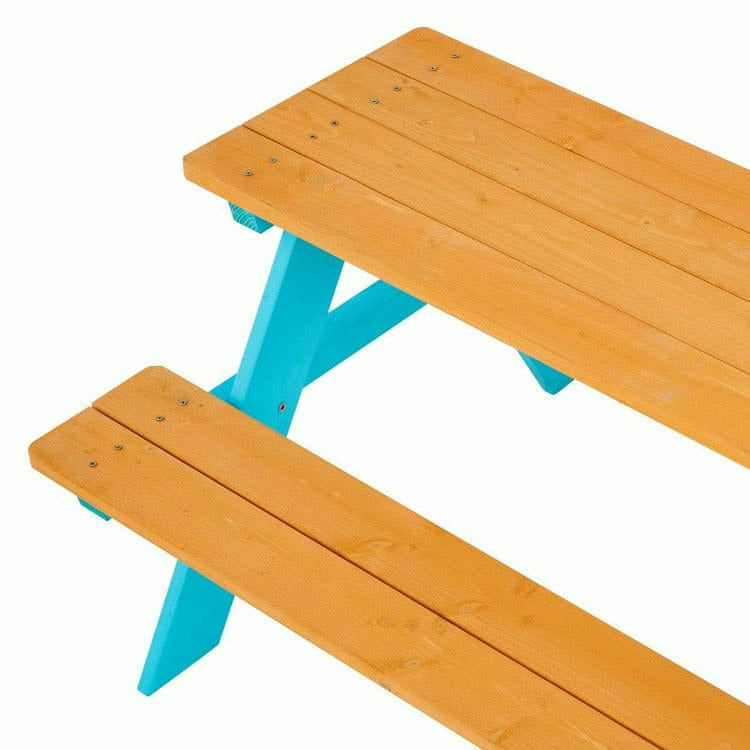 Teamson Kids - Outdoor Picnic Table & Chair Set - Outdoor