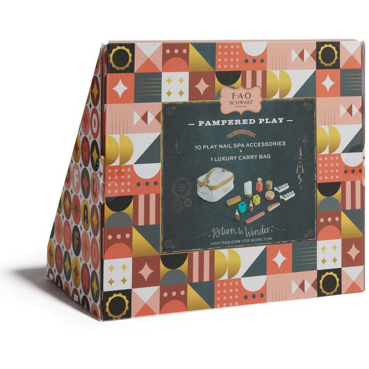 FAO Schwarz - Pampered Play Pretend Wooden Beauty Set - Preschool