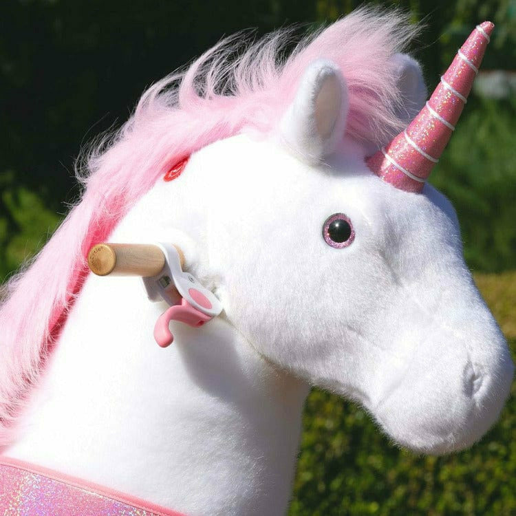 PonyCycle, Inc. - Pink Model U Ride-On Unicorn - 7+ Years - Preschool