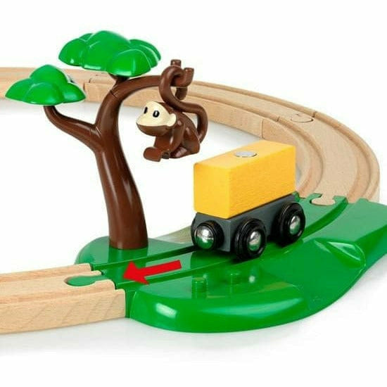 Brio - Safari Railway Set - Preschool