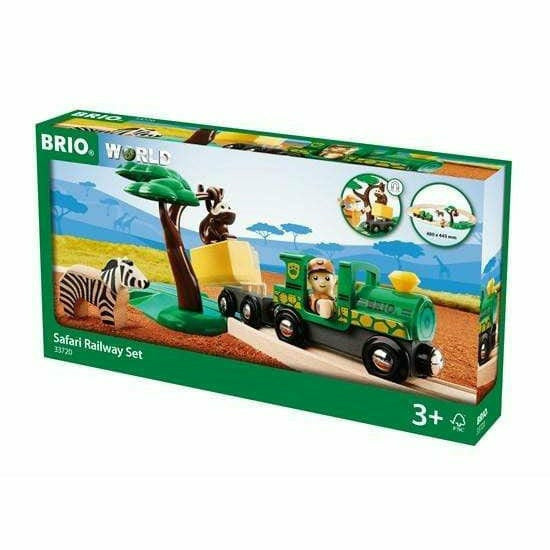 Brio - Safari Railway Set - Preschool