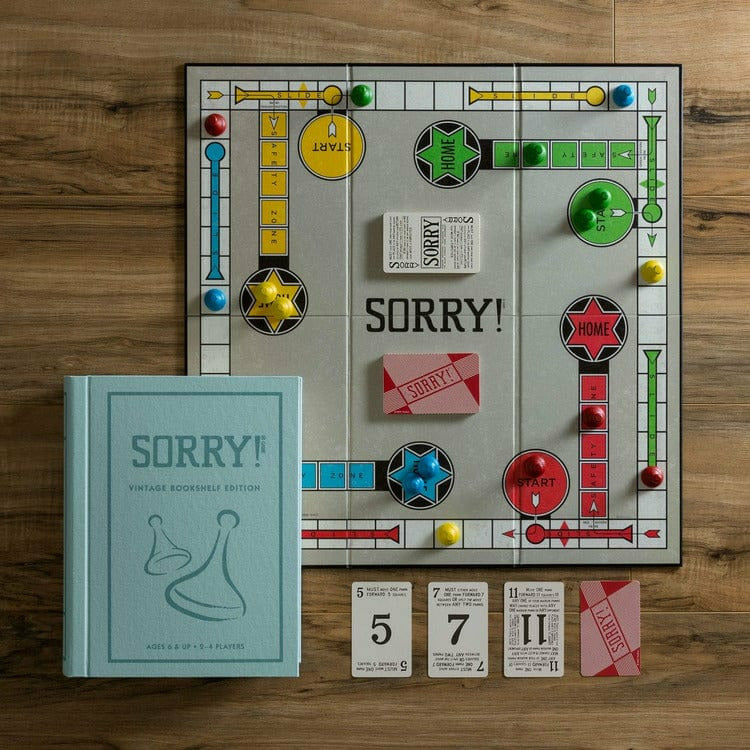 WS Game Company - Sorry! Vintage Bookshelf Edition - Games