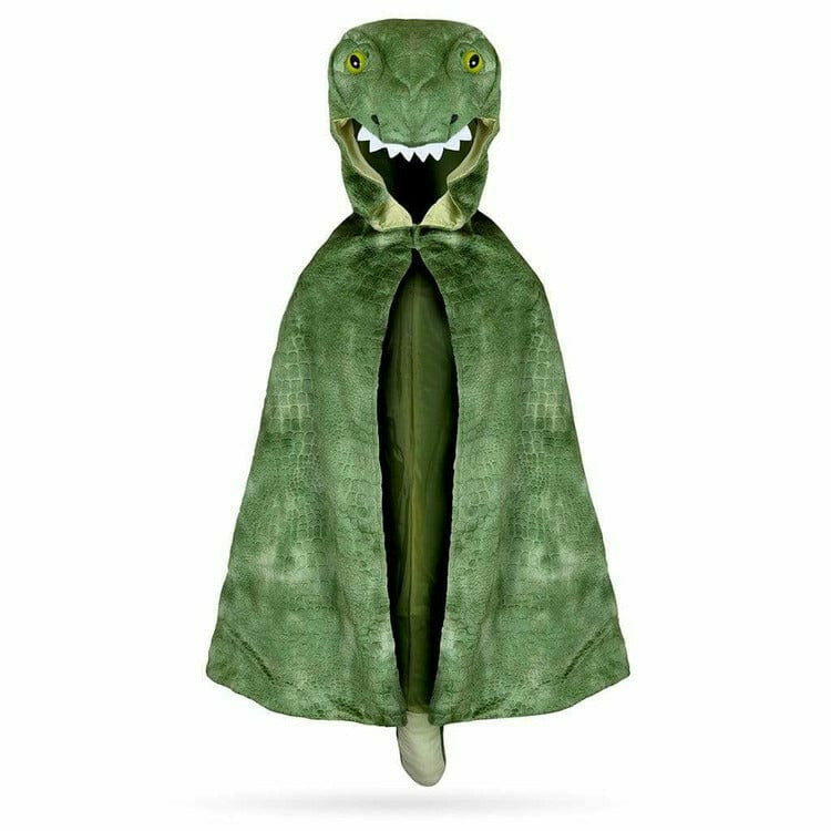 Great Pretenders - T-Rex Hooded Cape - Size 4-5 Years - Dress up