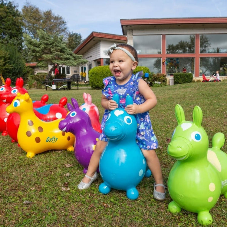 Rody® - Teal Rody Horse Inflatable Bouncer Ride-on - Preschool