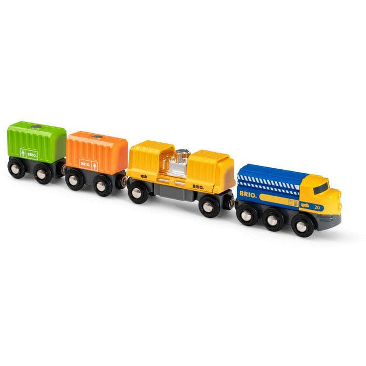 Brio - Three Wagon Cargo Train - Preschool