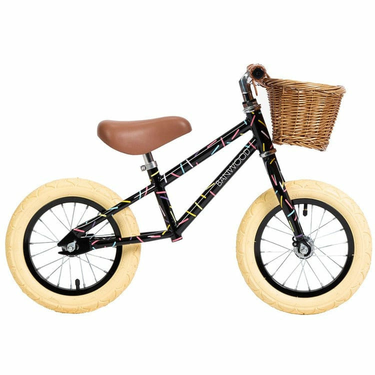 Banwood Preschool Banwood x Marest First Go! Balance Bike - Allegra Black