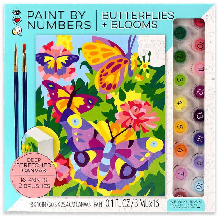 Paint By Number Butterflies + Blooms FAO Schwarz