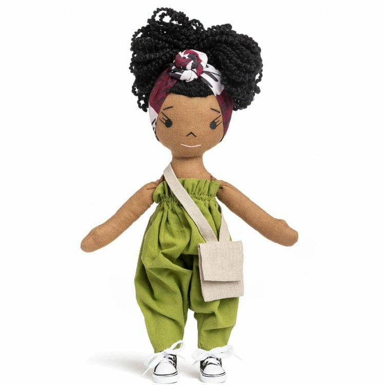 Imani, 18-inch Doll with Pink