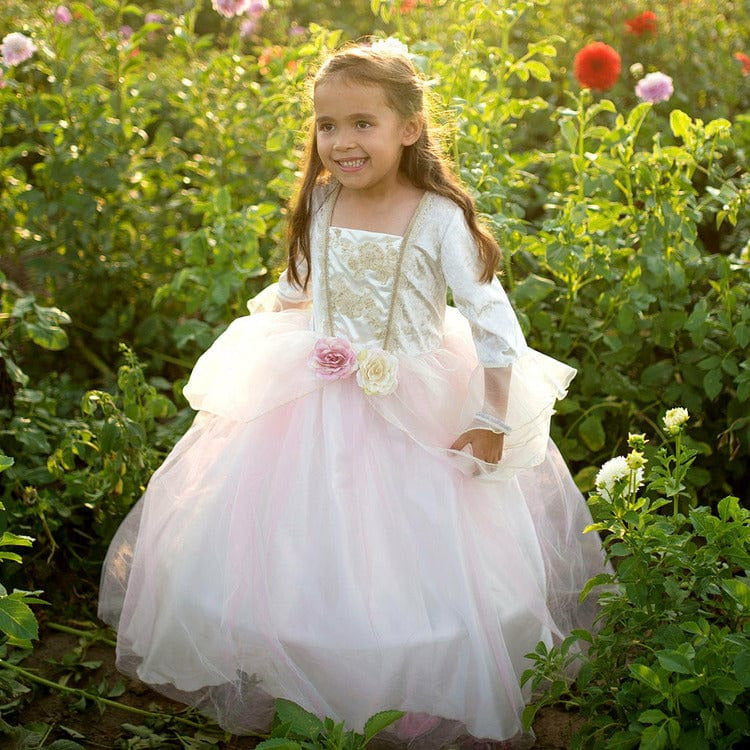 Great Pretenders Dress up Golden Rose Princess Dress - Size 7-8