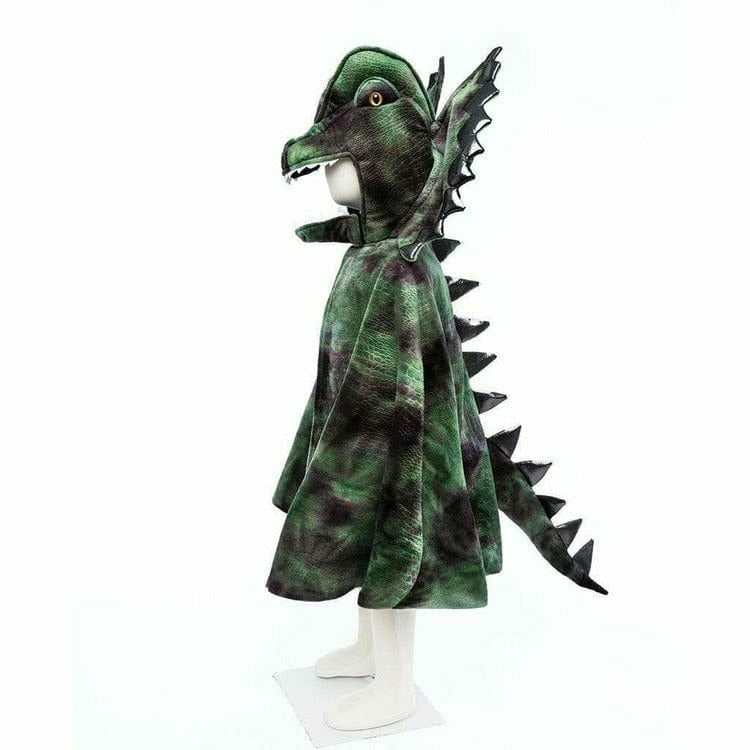 Great Pretenders Dress up Grandasaurus Dilophosaurus Cape w/Claws, Size 4-6