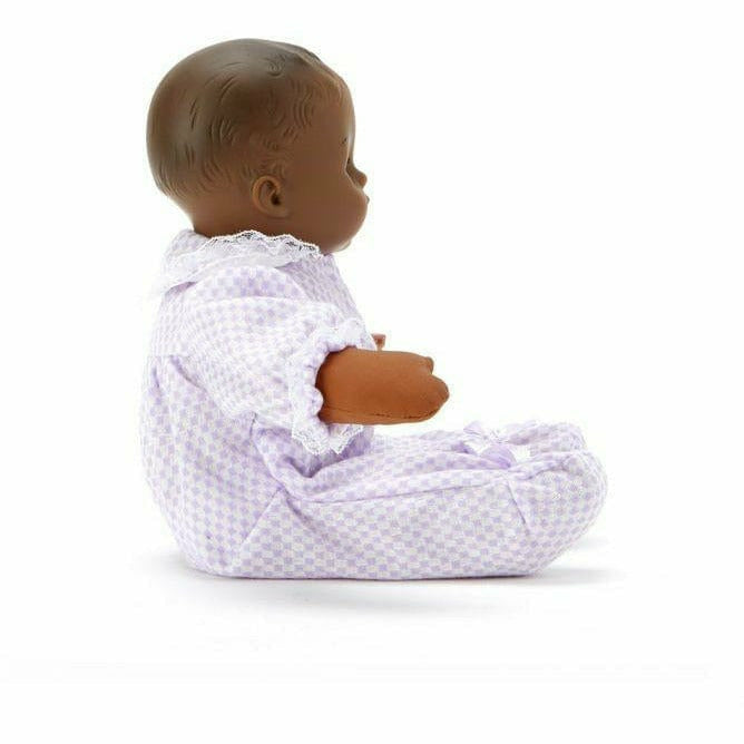 Madame Alexander Dolls Lavender Check Huggums Dark Skin Tone