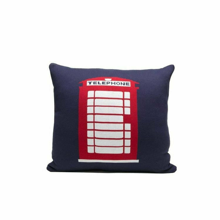 Rian Tricot Room Decor London Phone Booth Pillow