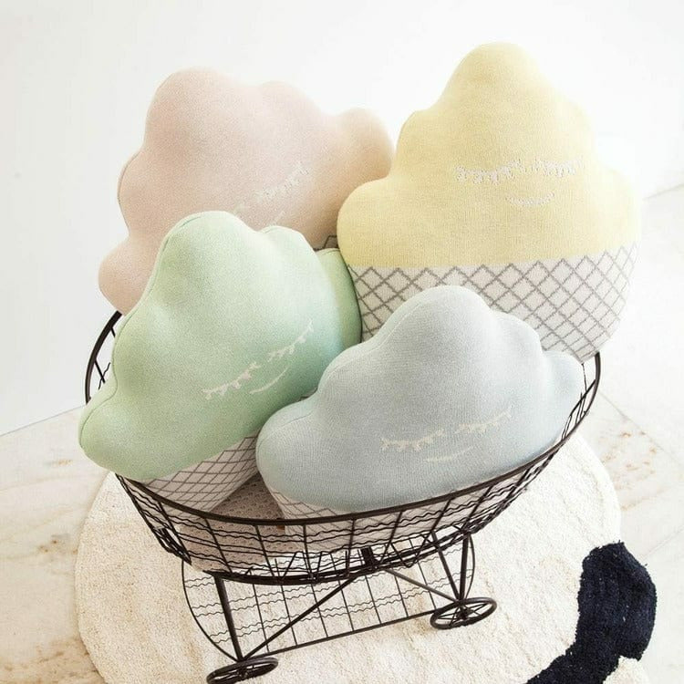 Rian Tricot Room Decor Soft Pink Cupcake Pillow