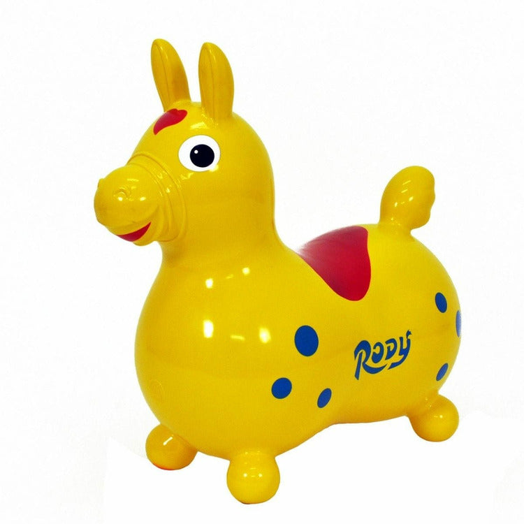 Rody® Preschool Yellow Rody Horse Inflatable Bouncer Ride-on