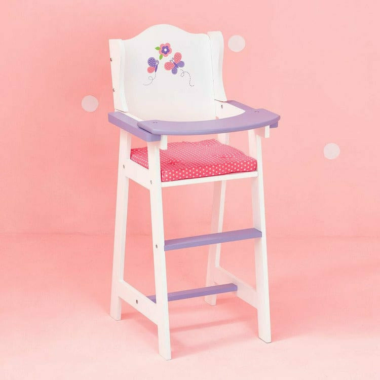 Teamson Kids Dolls Little Princess Baby Doll High Chair